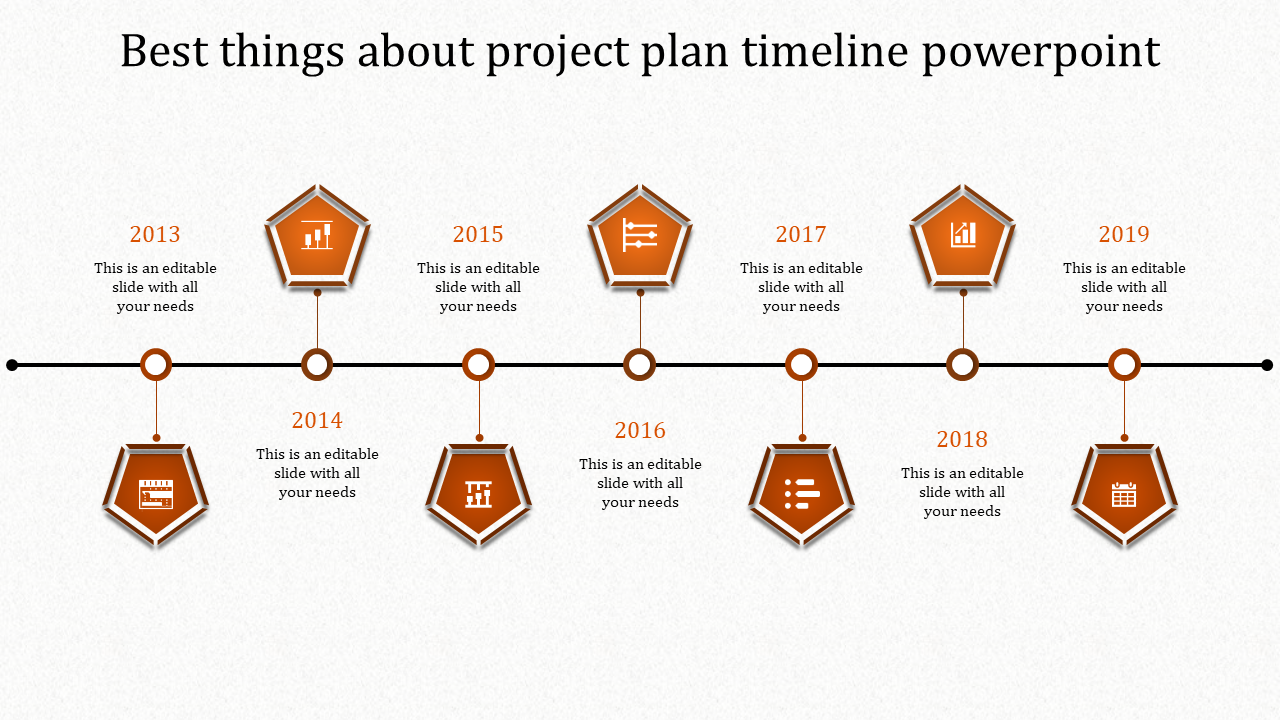 Project Plan And Timeline PPT Template and Google Slides